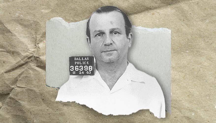Em 14 de março de 1964, um júri em Dallas, Texas, considerou Jack Ruby culpado pelo assassinato de Lee Harvey Oswald, suspeito de matar o presidente John F. Kennedy.