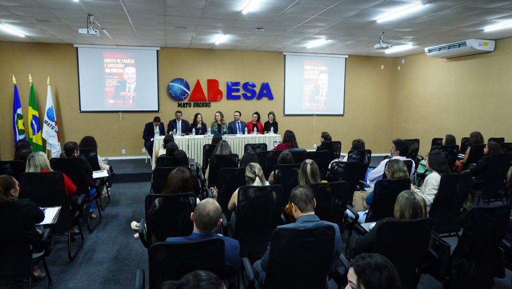 OAB-MT reúne a advocacia para qualificação sobre Direito das Famílias e Sucessões